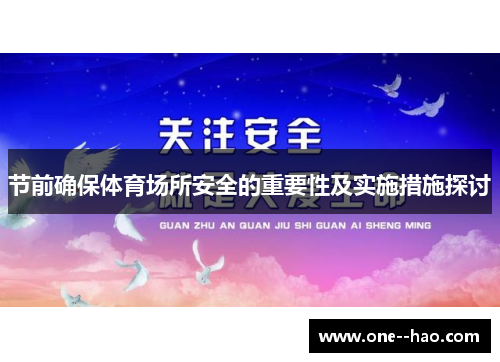 节前确保体育场所安全的重要性及实施措施探讨