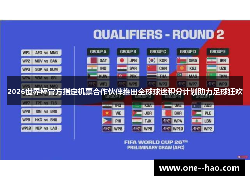 2026世界杯官方指定机票合作伙伴推出全球球迷积分计划助力足球狂欢